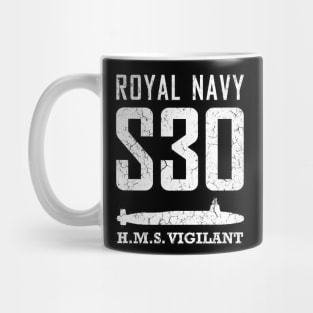 Royal Navy Submarine S 30 Mug